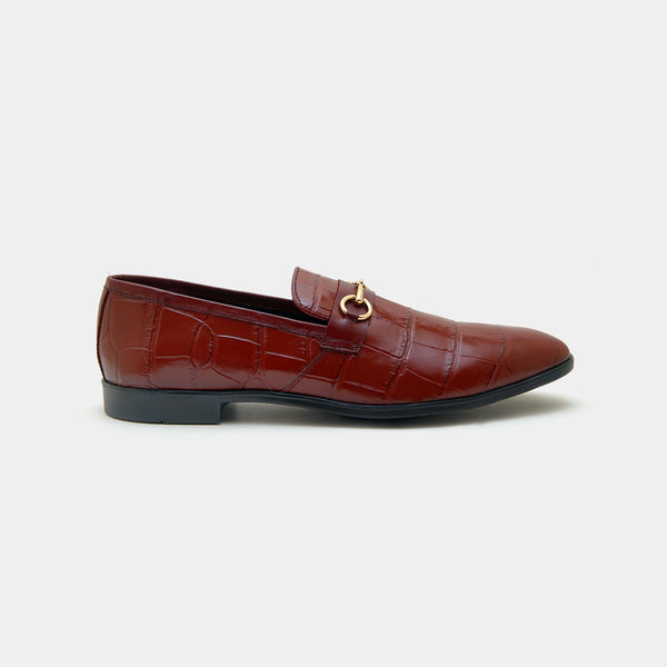 The Maverick Loafers Maroon-GOKA