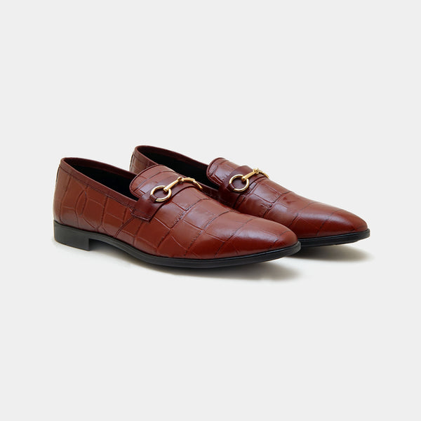 The Maverick Loafers Maroon-GOKA