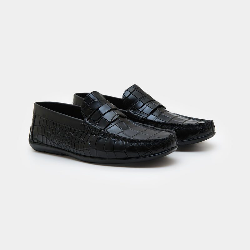 The Imperial Moccasins Black-GOKA