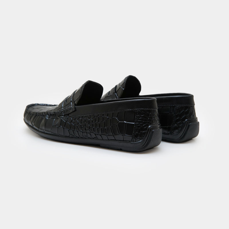 The Imperial Moccasins Black-GOKA