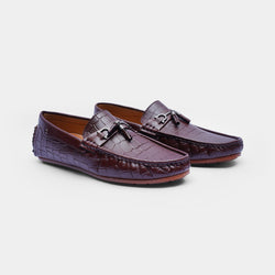 The Maryland Moccasins Brown faux leather-GOKA