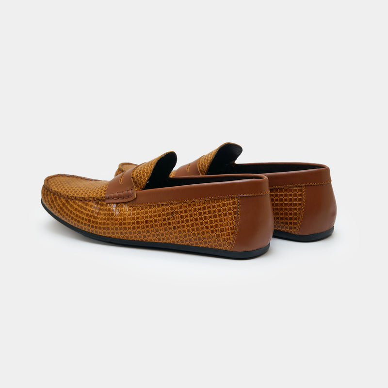 The Racer Moccasins Mustard-GOKA