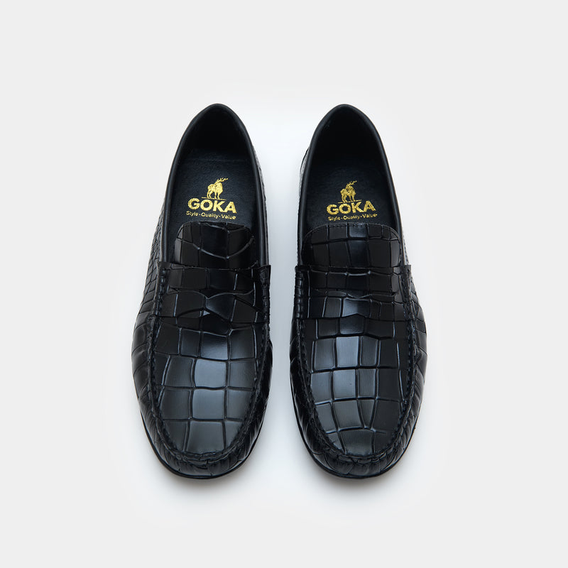 The Imperial Moccasins Black-GOKA