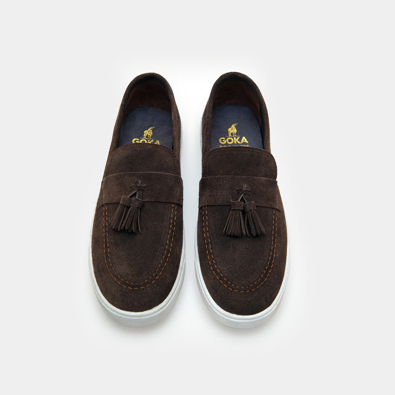 The Alcantara Sneakers.BRN-GOKA