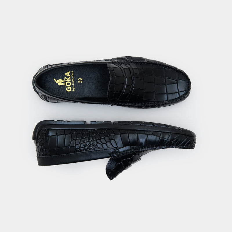 The Imperial Moccasins Black-GOKA