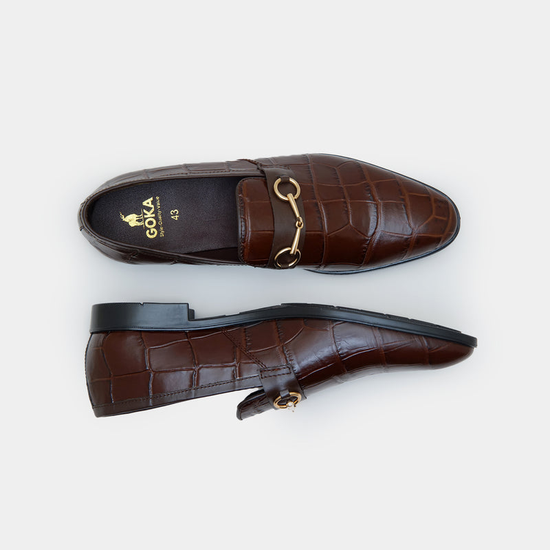 The Maverick Loafers Brown-GOKA