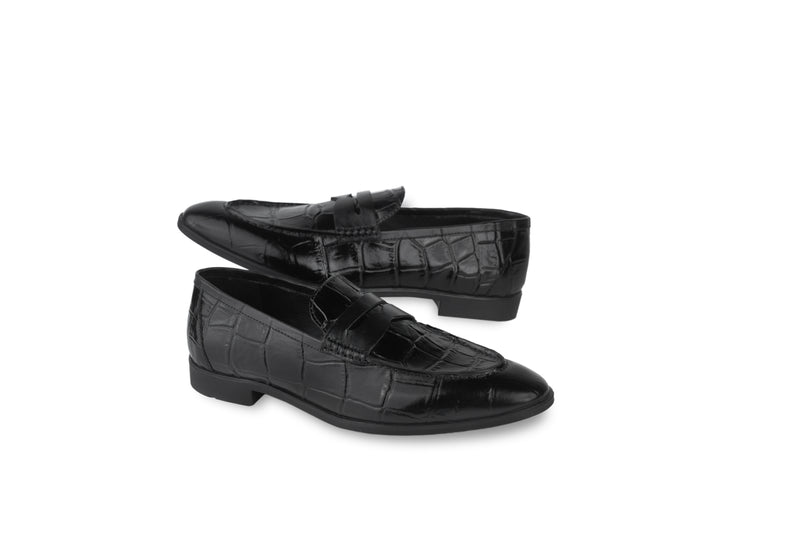 GOKA CR Loafer Simple BLK