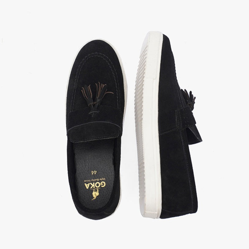 The Alcantara Sneakers Black-GOKA