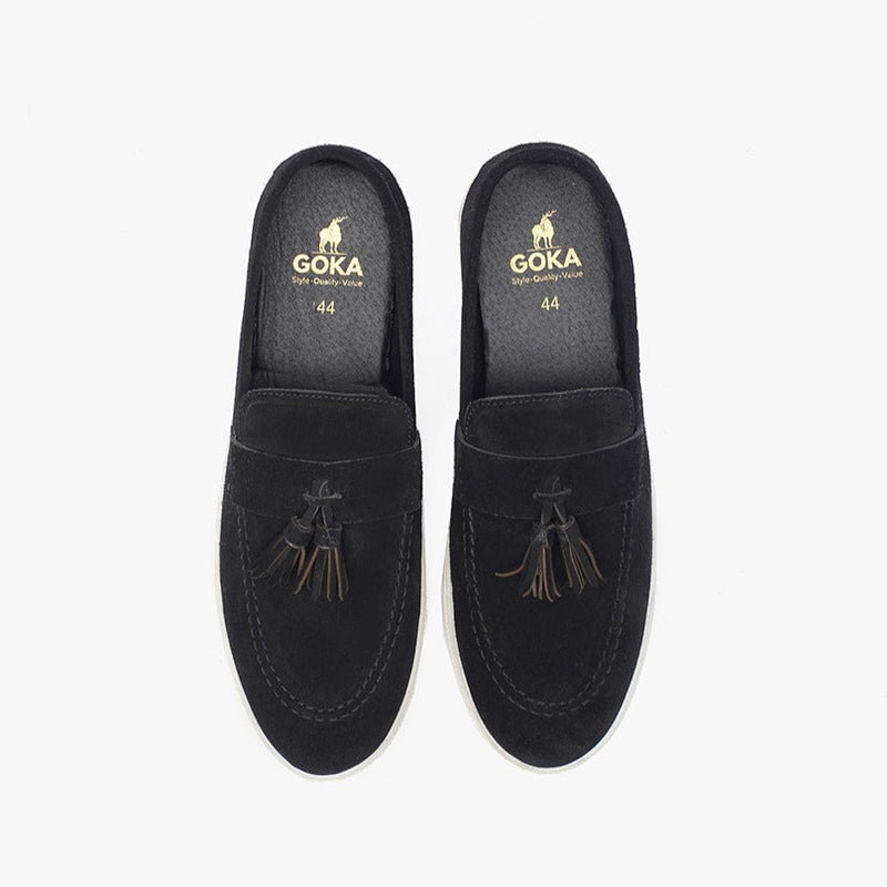 The Alcantara Sneakers Black-GOKA