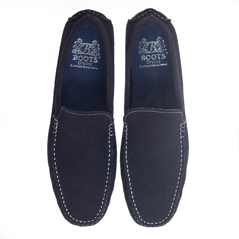 Venetian Navy Loafer