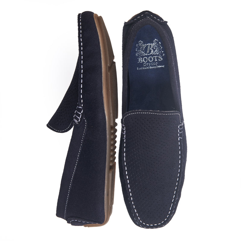 Venetian Navy Loafer